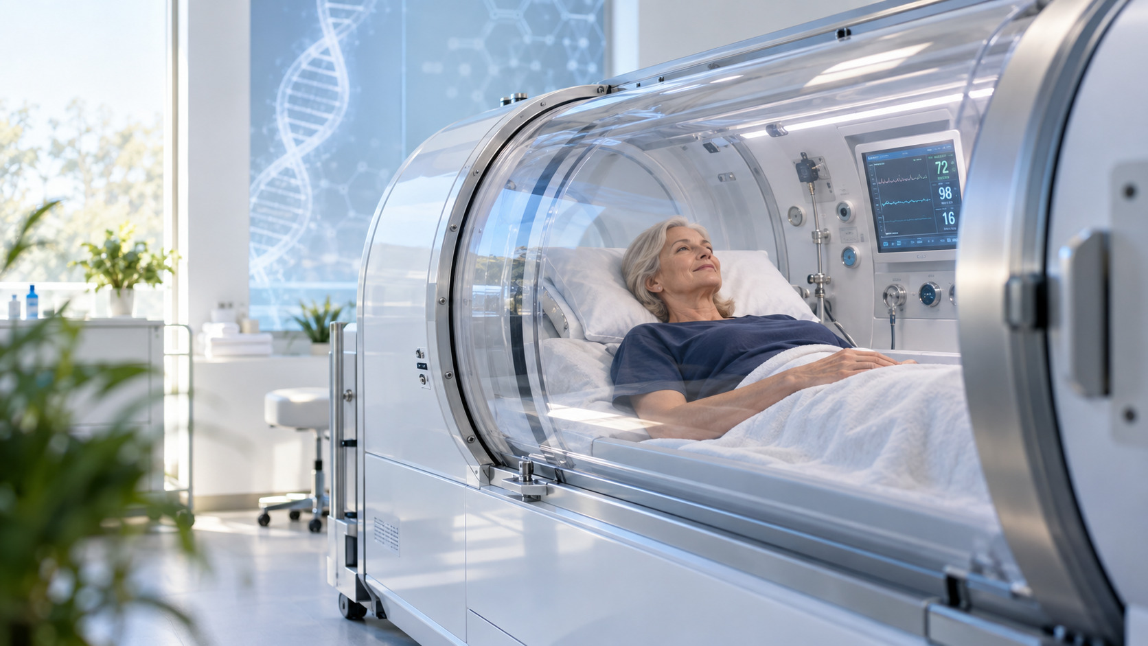 Aging Under Pressure: Can an Oxygen Chamber Really Slow the Cellular Clock?